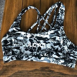 Lululemon free to be serene bra with SoulCycle